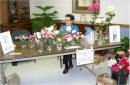 Roses to sell.